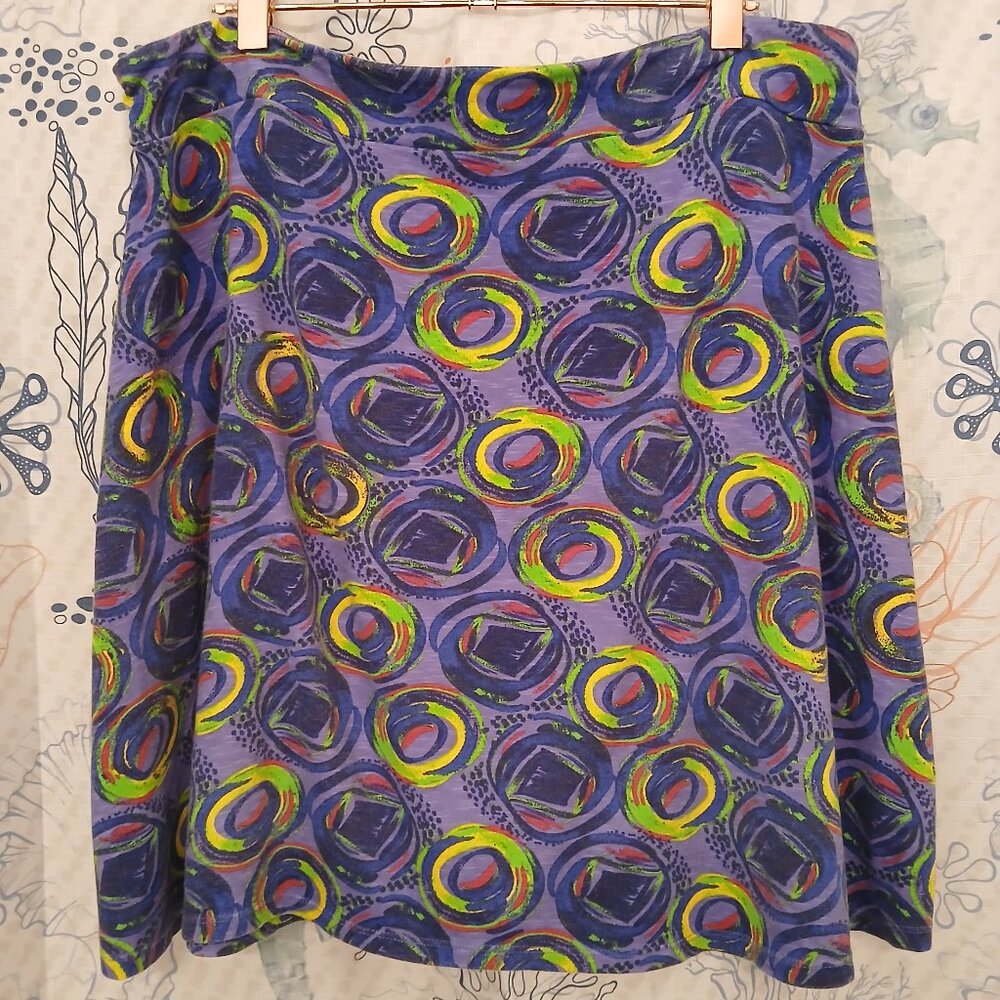 12.	REI Women’s Active Pull-On Skirt LARGE - Picture 3 of 5